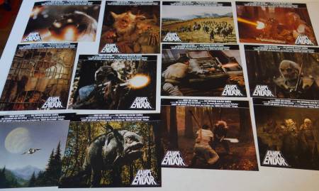 Ewoks: The Battle for Endor original release german lobby still set